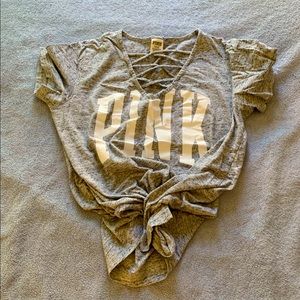 VS PINK top strappy and sexy Size M great condition